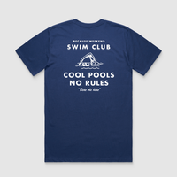 Thumbnail for Cobalt Swim Club Tee - Because Weekend