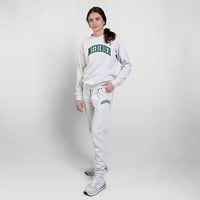 Thumbnail for Light Heather Weekender Varsity Sweatpants - Because Weekend