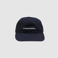 Thumbnail for Navy Logo Dad Cap - Because Weekend