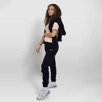 Thumbnail for Navy Logo Pocket Sweatpants - Because Weekend