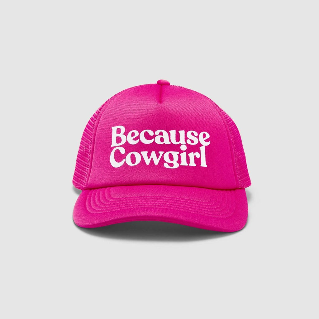 Because Cowgirl Foam Trucker - Because Weekend
