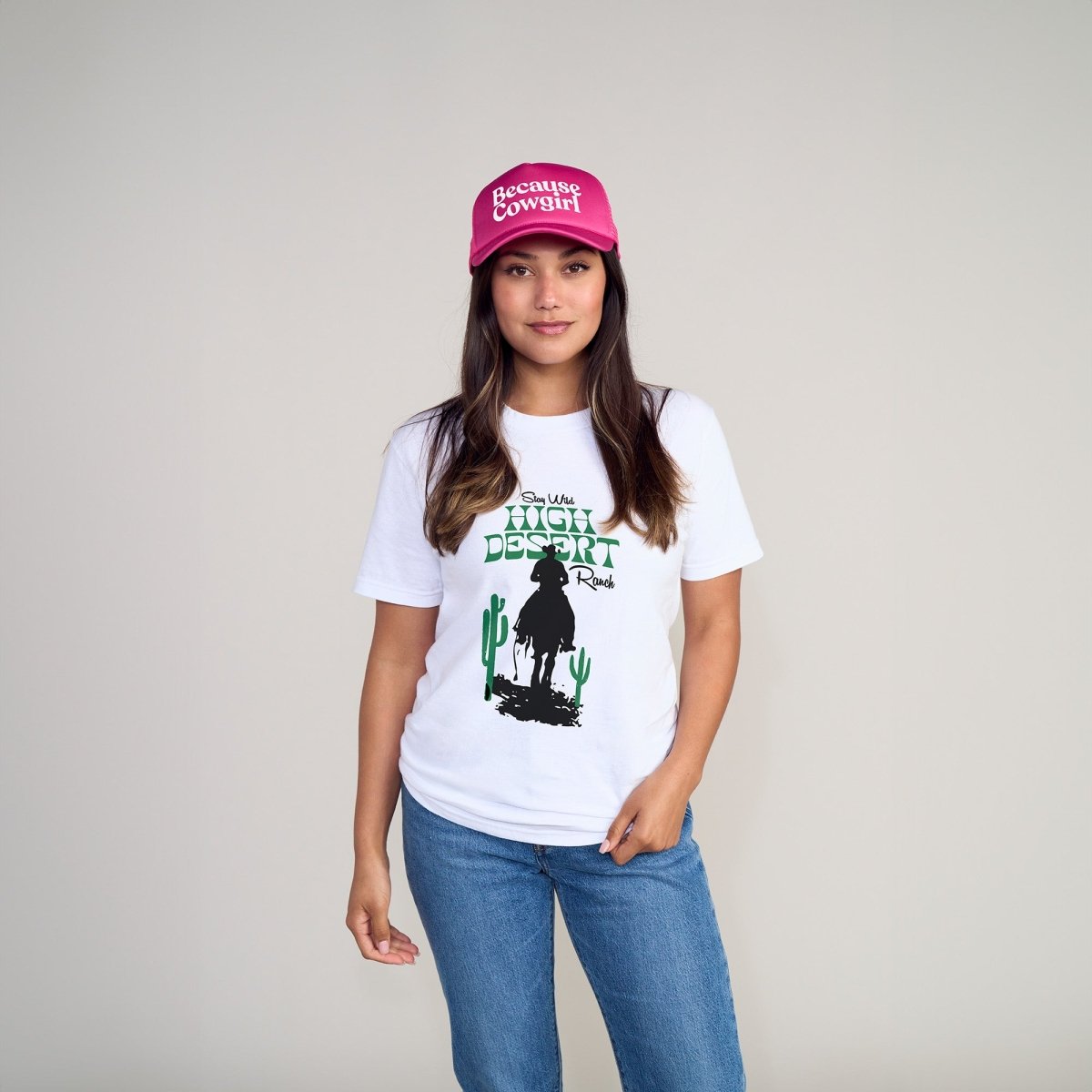 Because Cowgirl Foam Trucker - Because Weekend