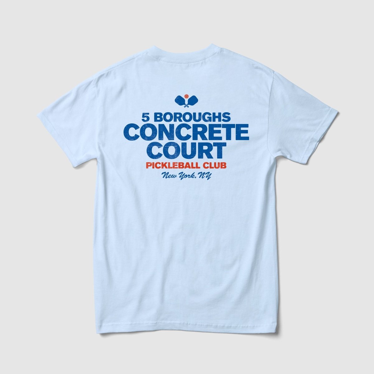 Concrete Court Tee - Because Weekend