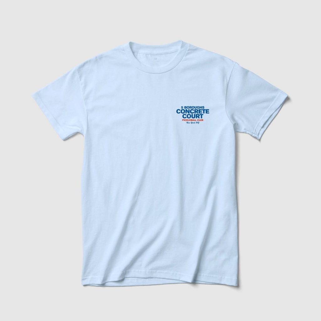 Concrete Court Tee - Because Weekend