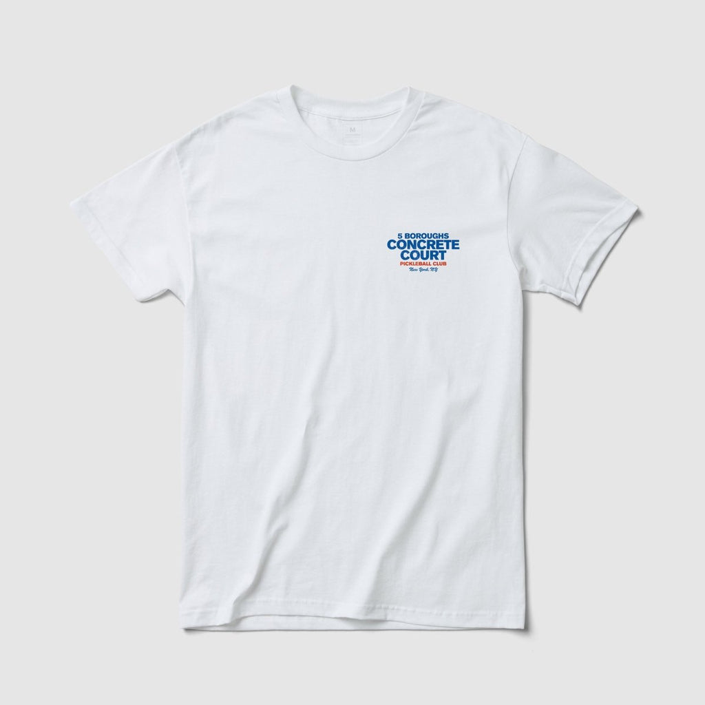 Concrete Court Tee - Because Weekend