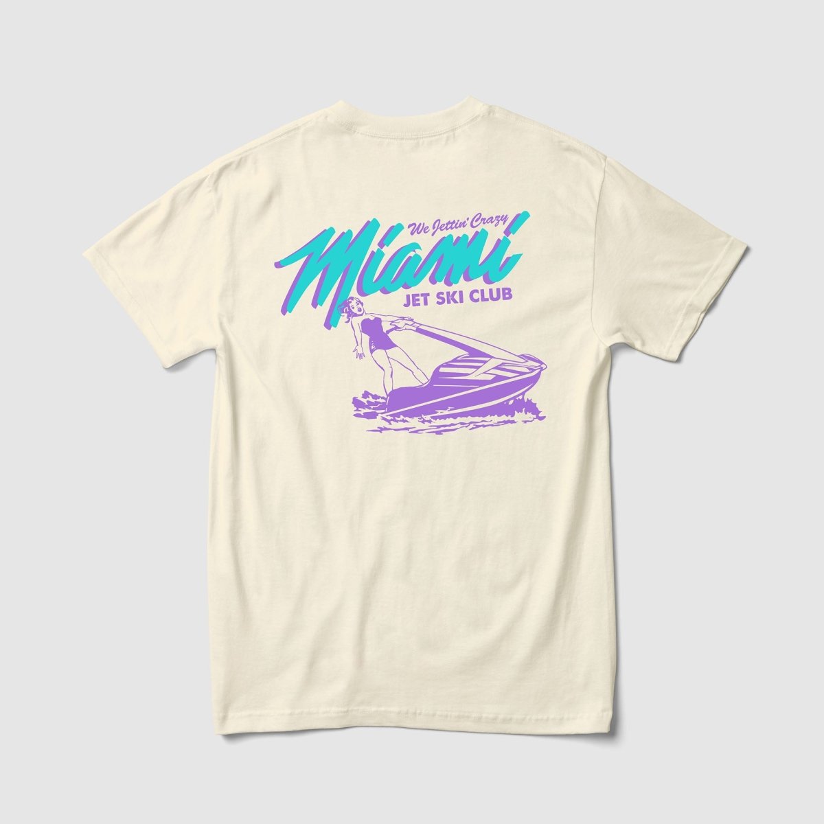 Miami Jet Ski Tee - Because Weekend