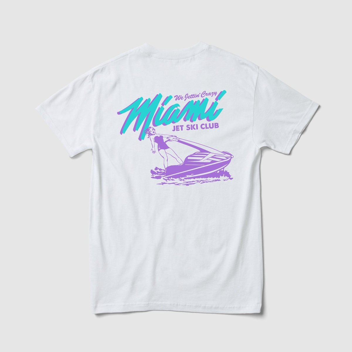Miami Jet Ski Tee - Because Weekend
