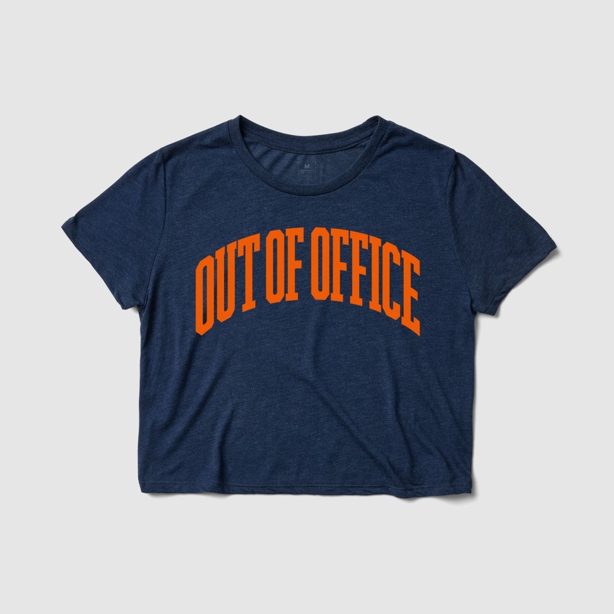 Out Of Office Women's Crop Tee - Because Weekend