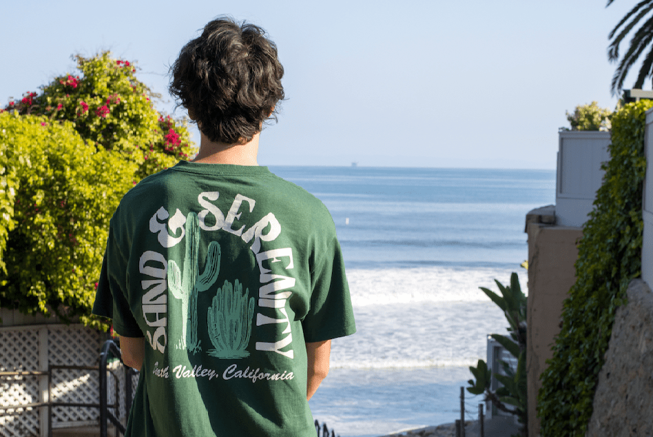 Sand & Serenity Tee - Because Weekend