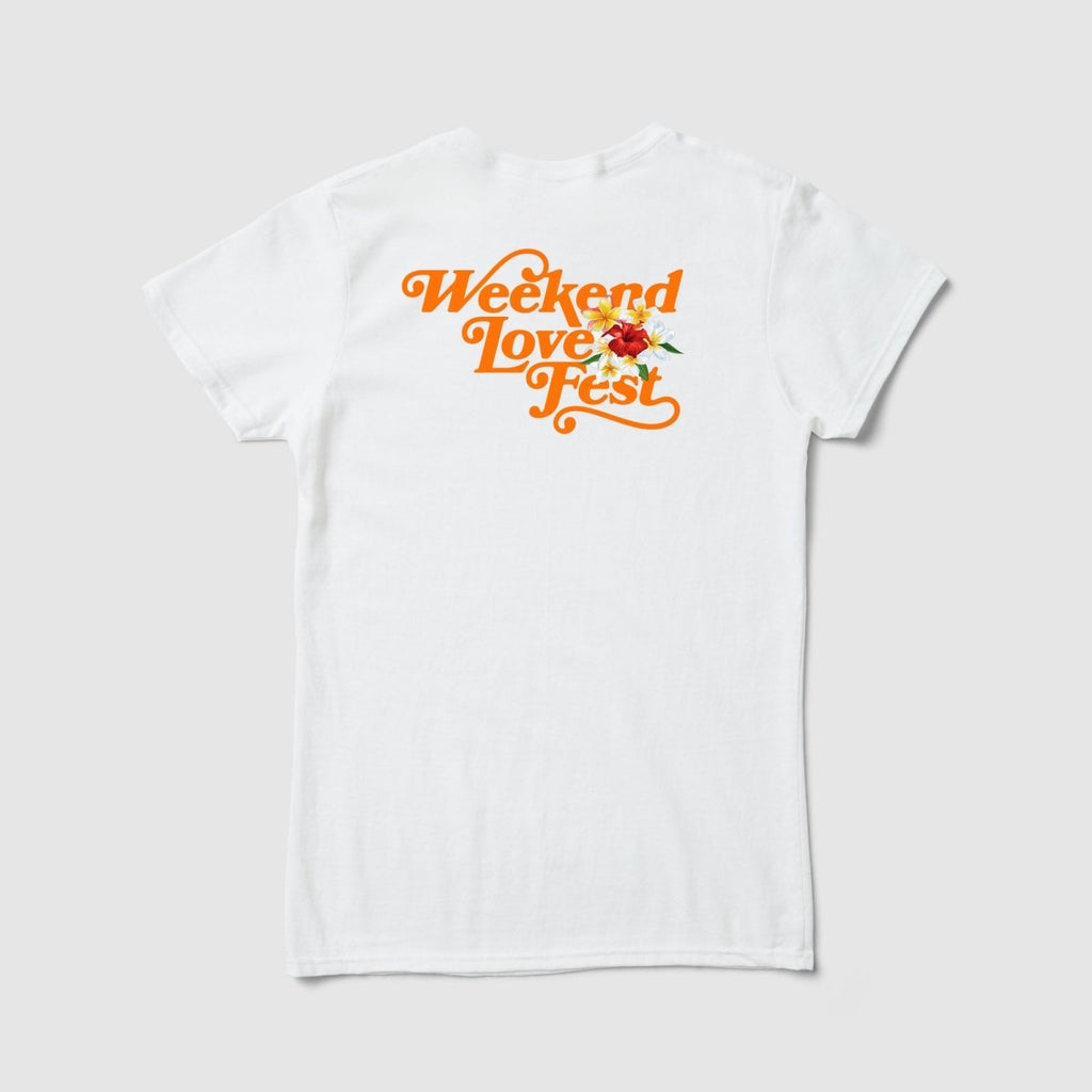 Weekend Love Fest Women's Tee - Because Weekend