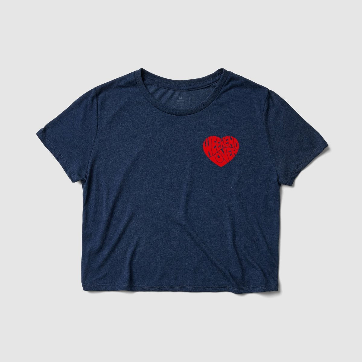 Weekend Lover Women's Crop - Because Weekend