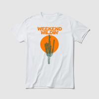 Thumbnail for Weekend Wildin Cactus Tee - Because Weekend