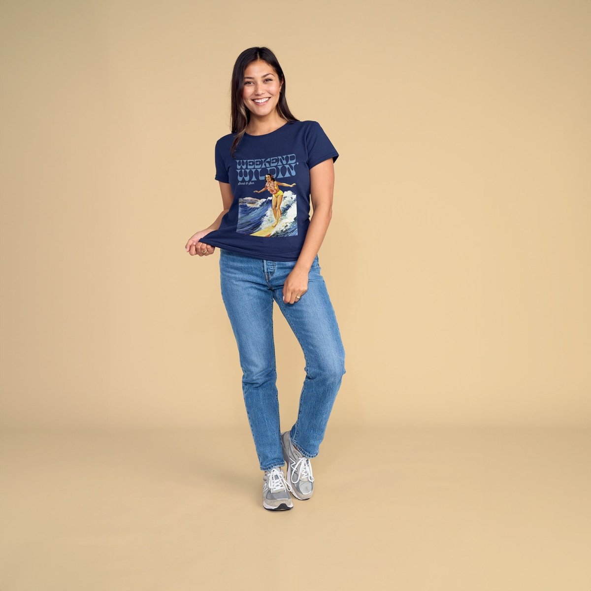 Weekend Wildin' Women's Tee - Because Weekend