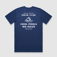 Thumbnail for Cobalt Swim Club Tee - Because Weekend