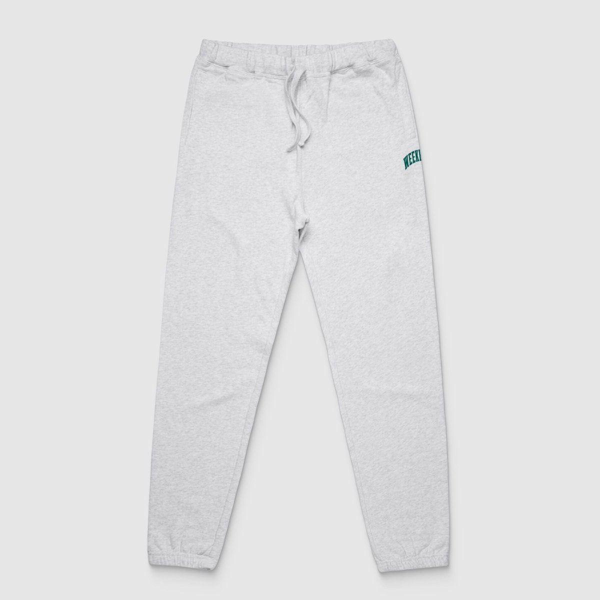Light Heather Weekender Varsity Sweatpants - Because Weekend