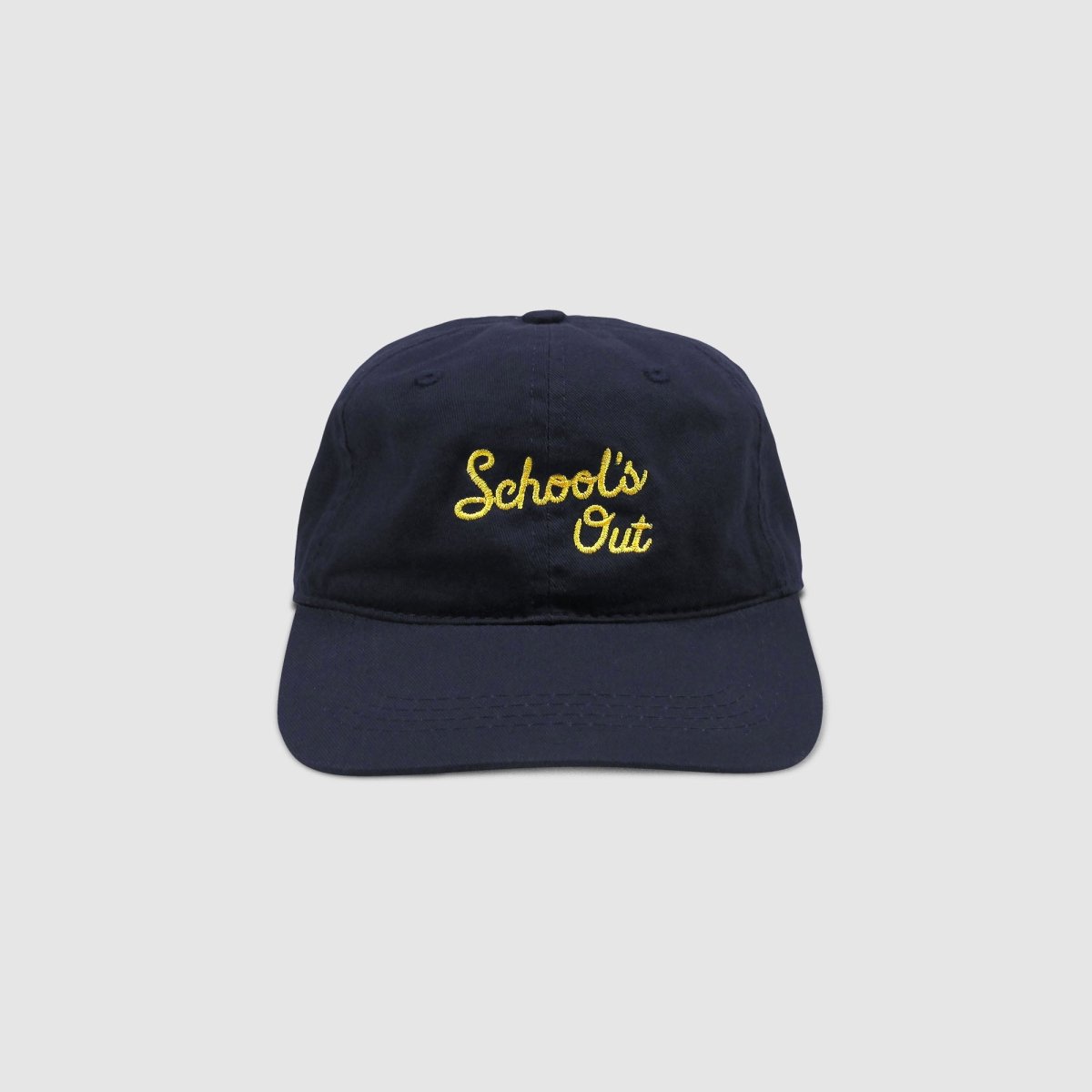 Navy School's Out Dad Cap - Because Weekend