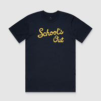 Thumbnail for Navy School's Out Tee - Because Weekend