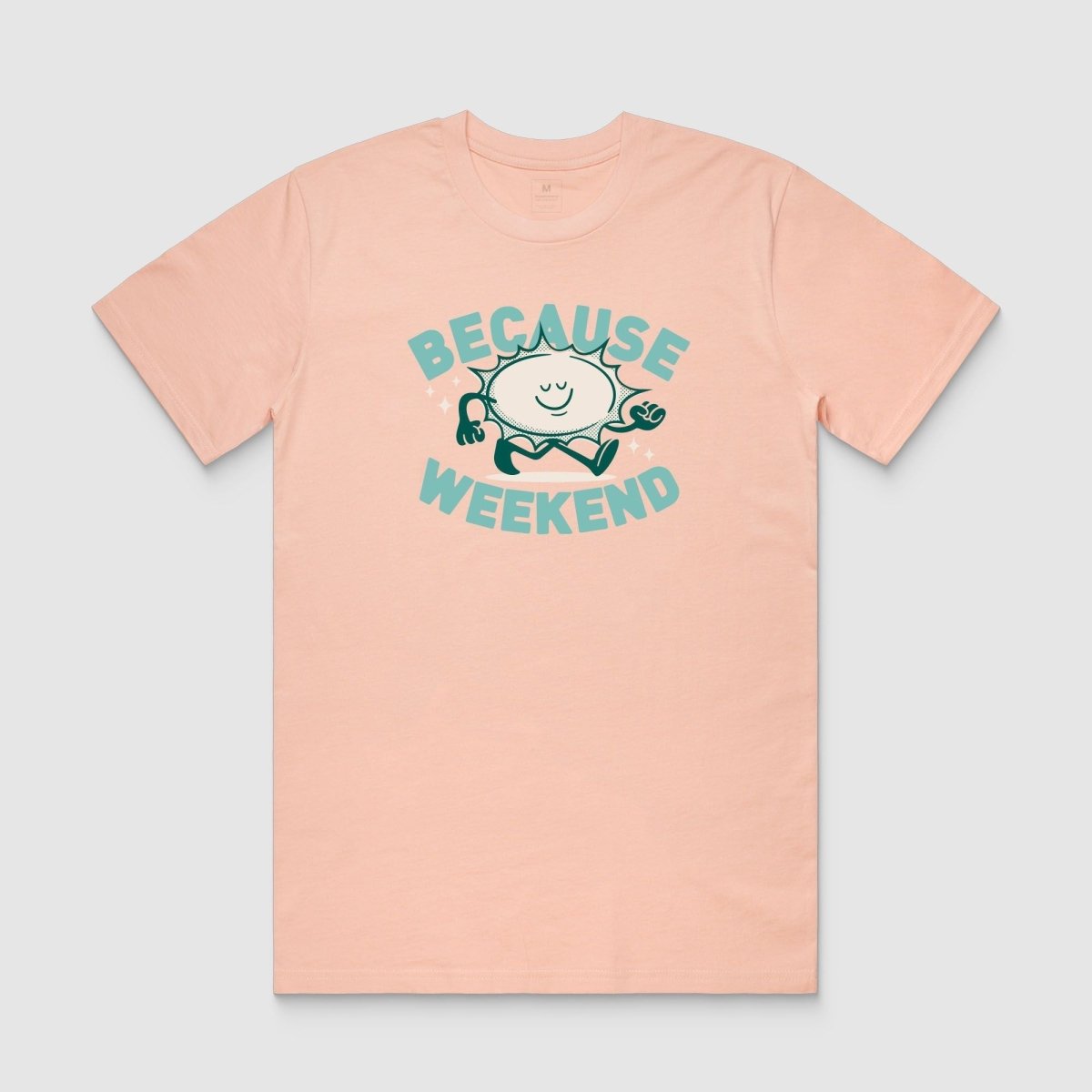 Soft Pink Sunshine Tee - Because Weekend