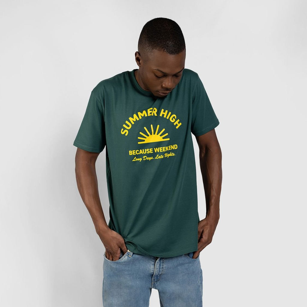Viridian Summer High Tee - Because Weekend
